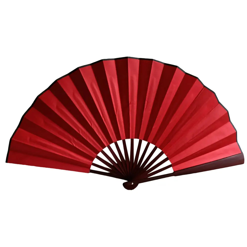 10 Inch Folding Fan Antiquity DIY Painting Fan Blank Handheld Fan Chinese for Home Dancing Party Wedding Decoration