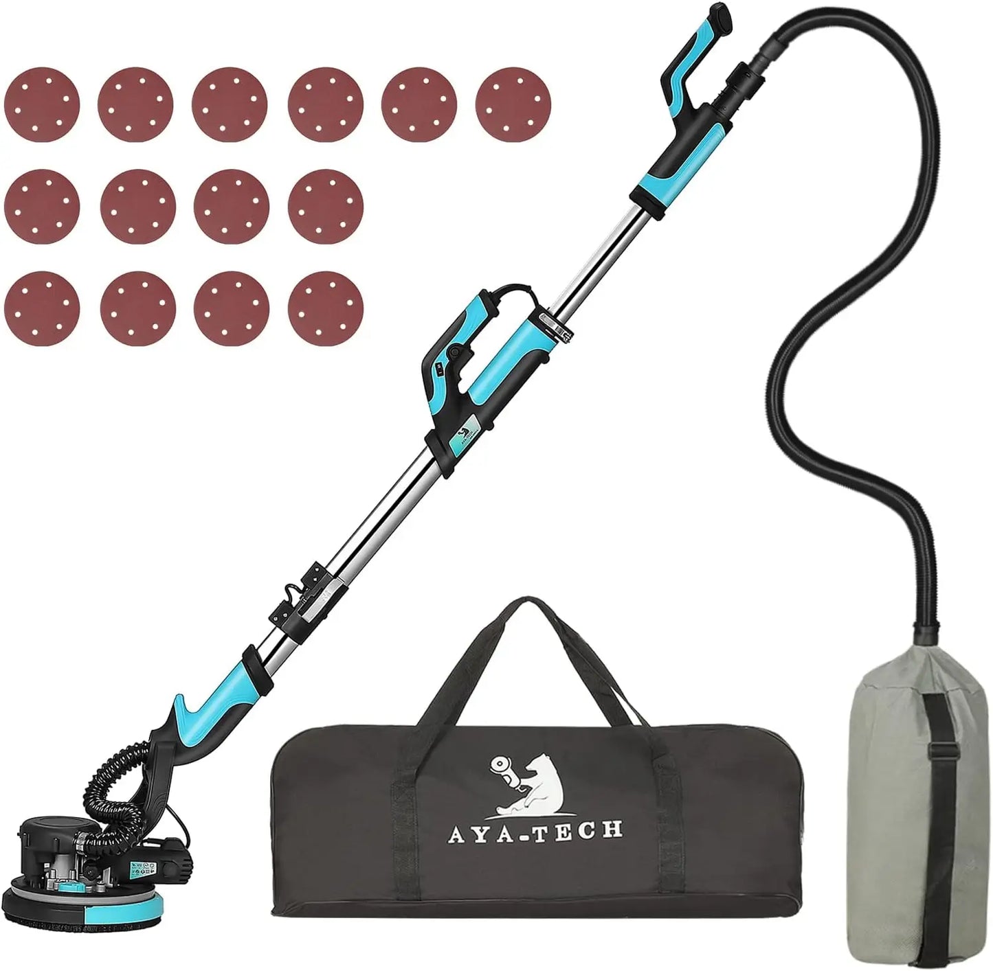 Sander 750W 6.5A Popcorn Ceiling Removal Tool Machine 7 Variable Speed