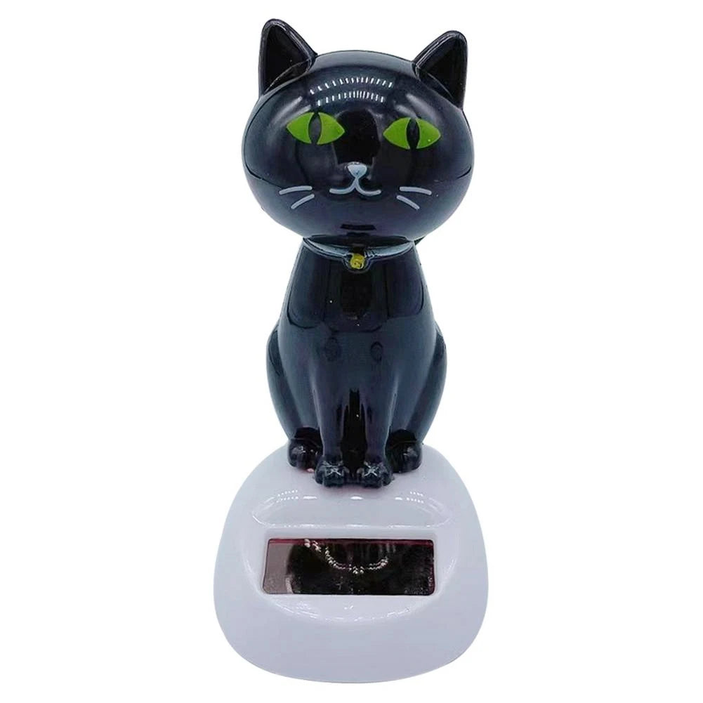 Cute Car Interior Solar Dancing Toy Solar Powered Swinging Animals