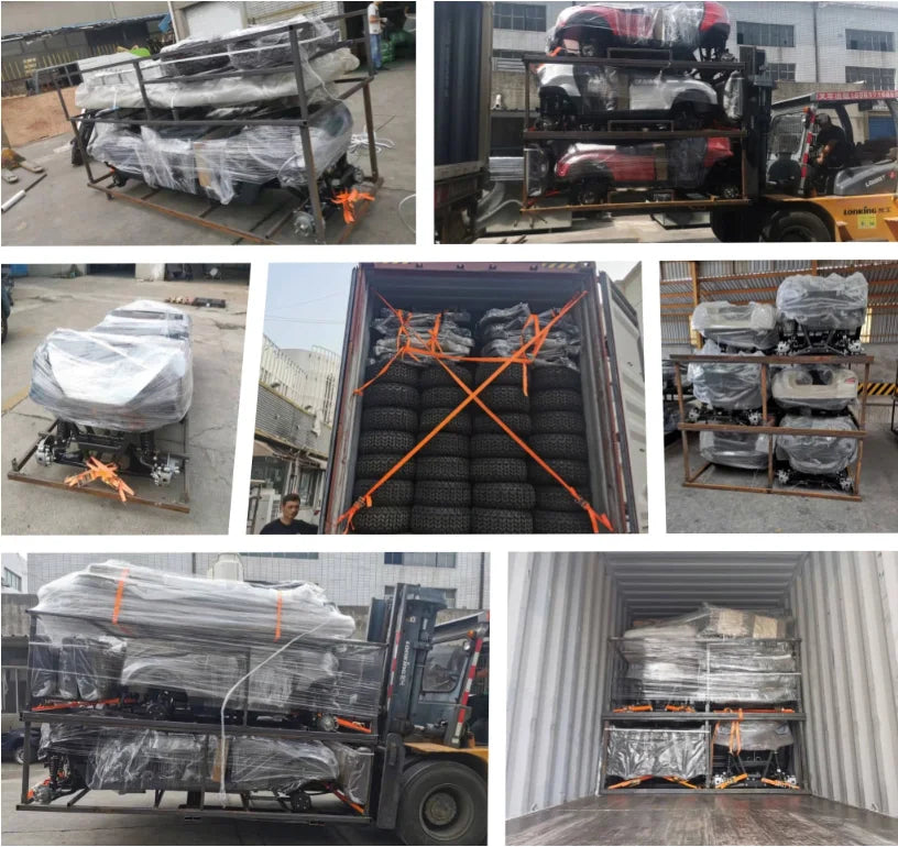 Luxury classic electric vintage car sightseeing shuttle bus, retro vintage car park, amusement park and scenic area shuttle bus