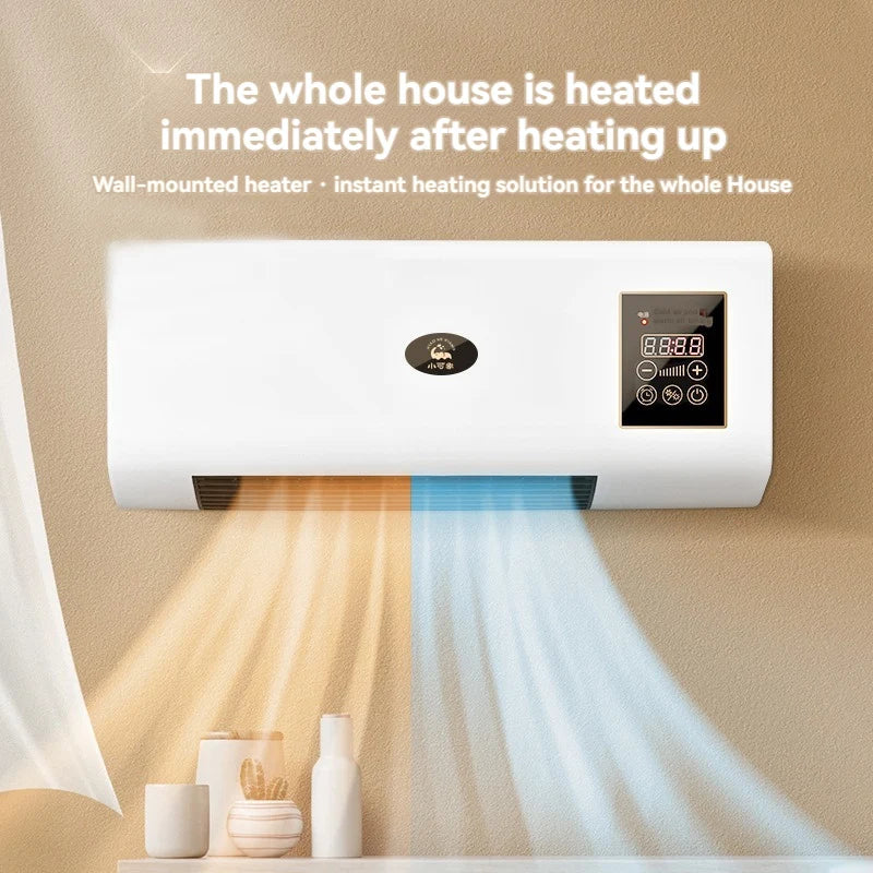 US110v Dual use mobile small air conditioner, hot air blower, bathroom heater, wall mounted electric heater,
