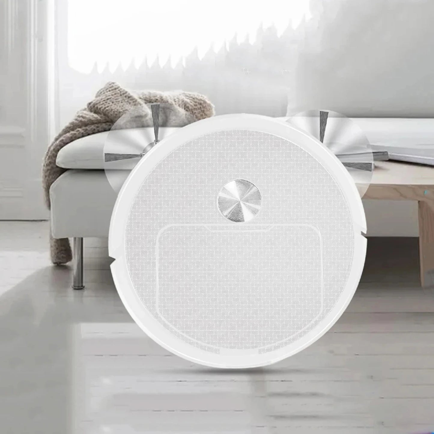 3 In 1 Smart Sweeping Robot Mini Sweeper Sweeping and Vacuuming Wireless Vacuum Cleaner