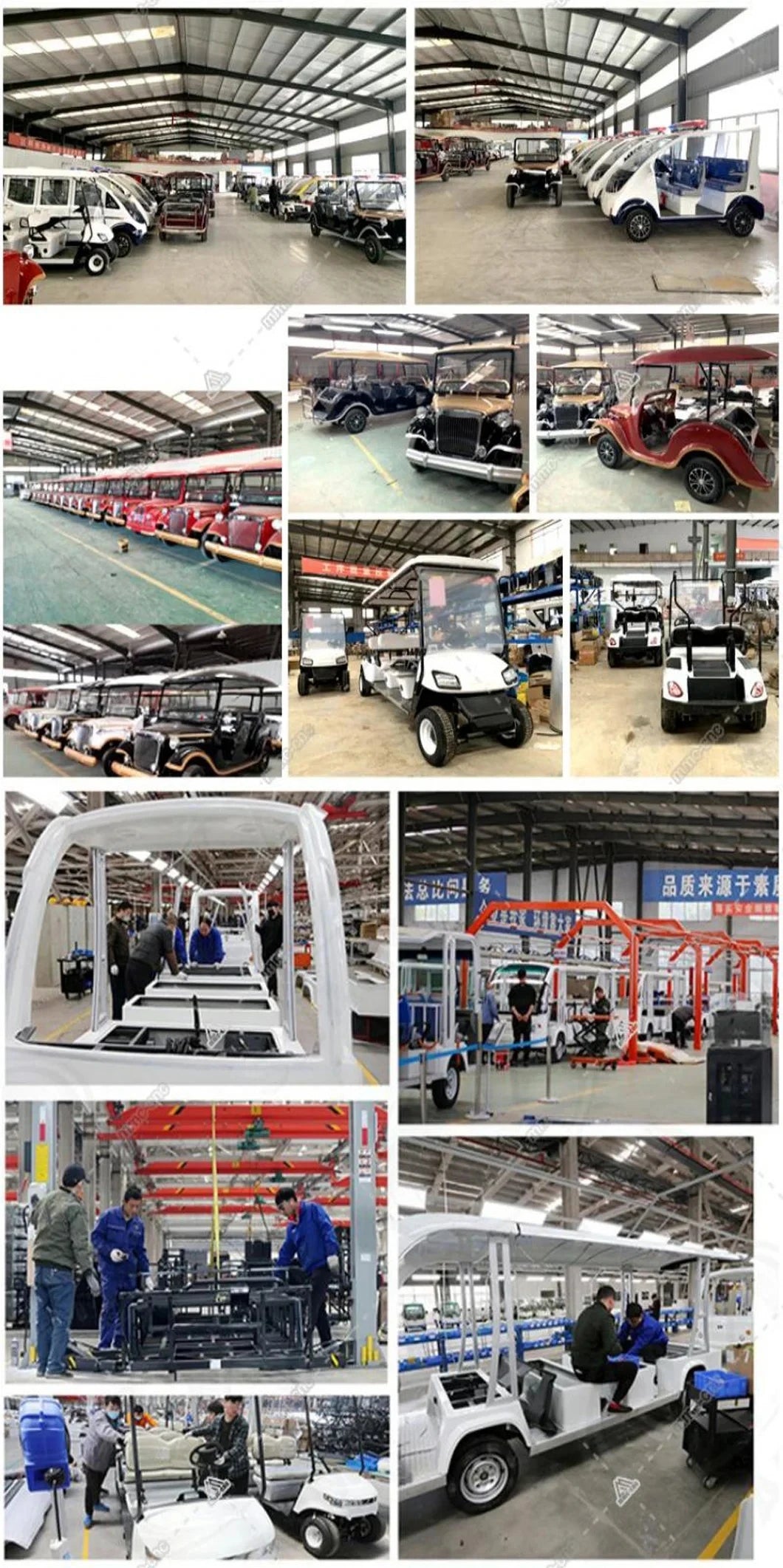 72v Electric Golf Cart 4+2 6 Seater 7.5kw Lithium Golf Off Road Buggy Garden Villa Hunting Golf Cart