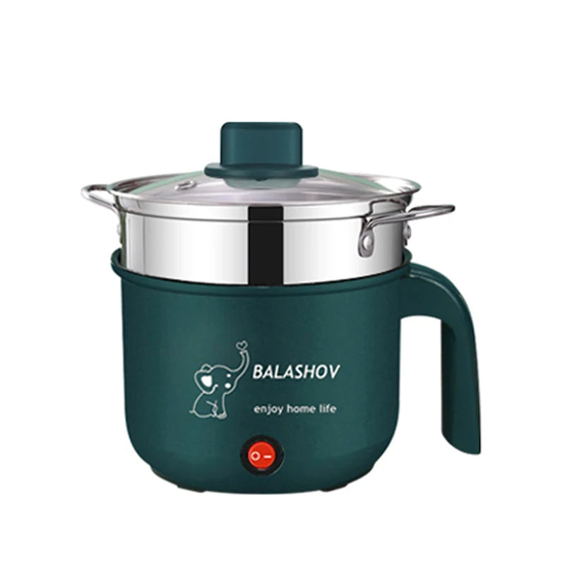 Non-stick Cooking 1-2 People Single/Double Hot Pot Multifunction Electric Cooker