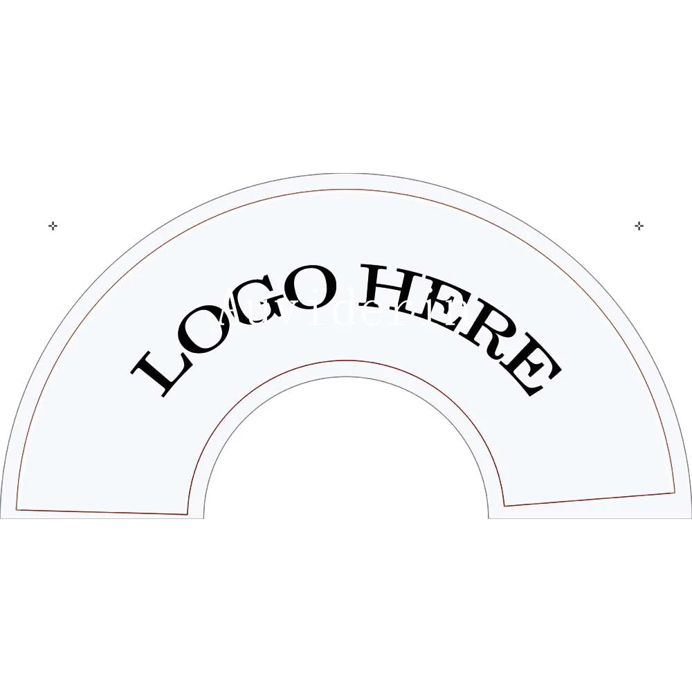 100Pcs Personalized Bamboo Folding Fans Print on Fabric for Promotion Art Activity Custom Fan for Wedding Anniverisity Party