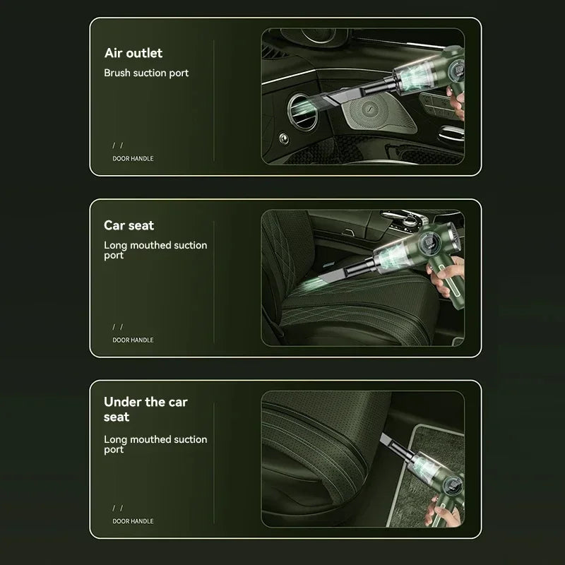 Xiaomi Mijia 9800000PA 5in1 Wireless Automobile Vacuum Cleaner Portable Vacuum Handheld Electric appliance Cleaner For Car home