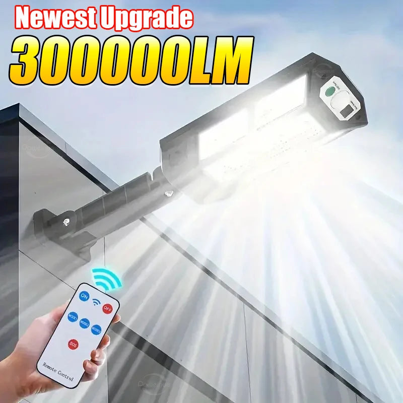 NEWEST Upgrade Powerful Solar Led Lights Outdoor Solar Lamp