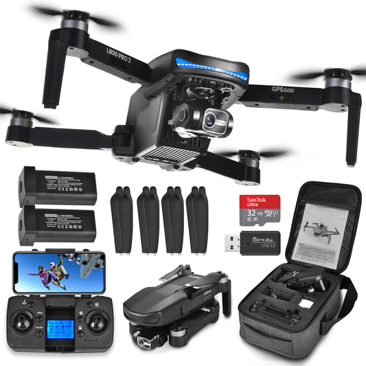 GPS Drone with 4k Camera for Adults 5G WiFi Transmission Camera Brushless Motor