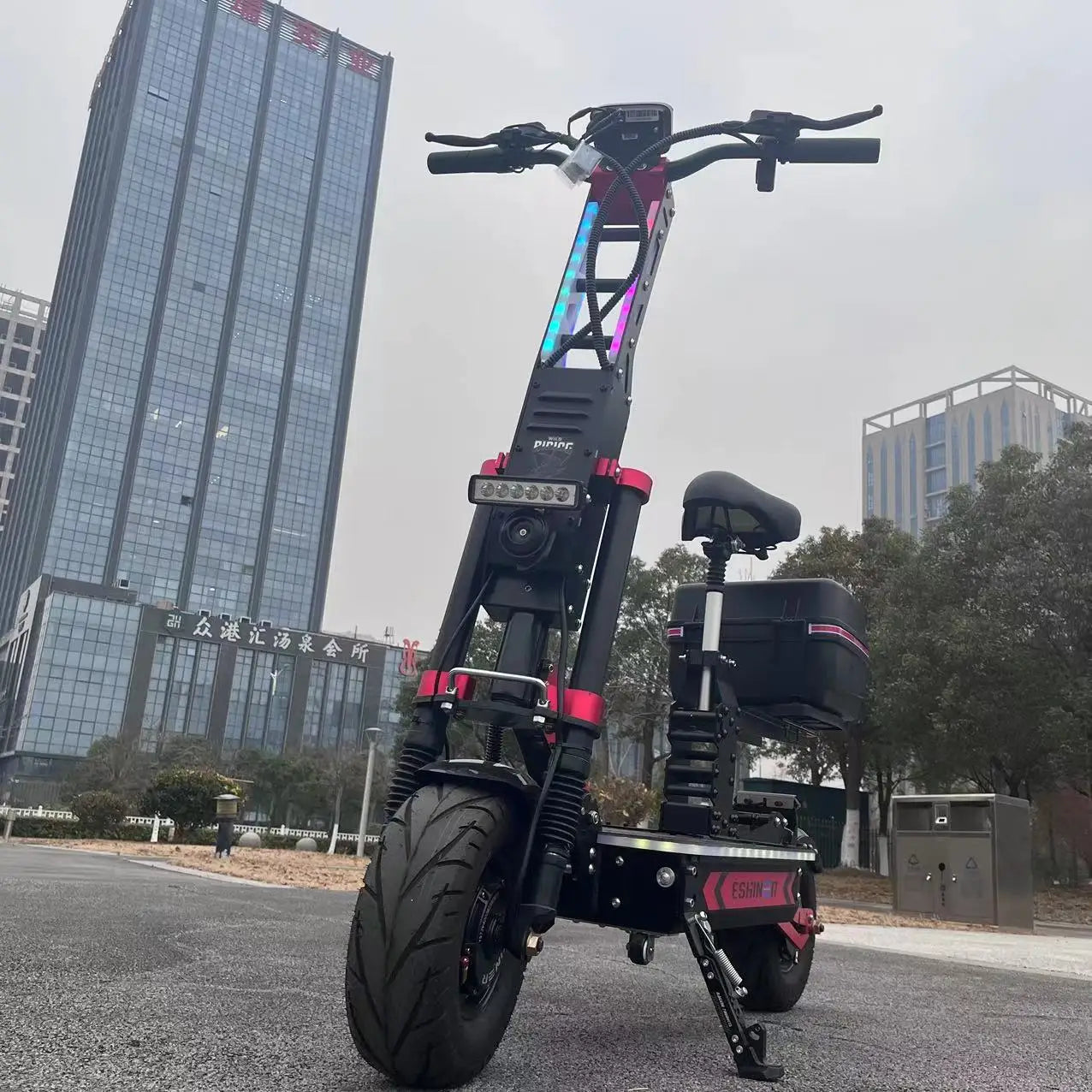 Off Road Fat Tire Electric Scooter 100KM H 72V 8000W 12000W 15000W Double Motor 30-100AH Long Range 300KM E Scooters 13/14 Inch