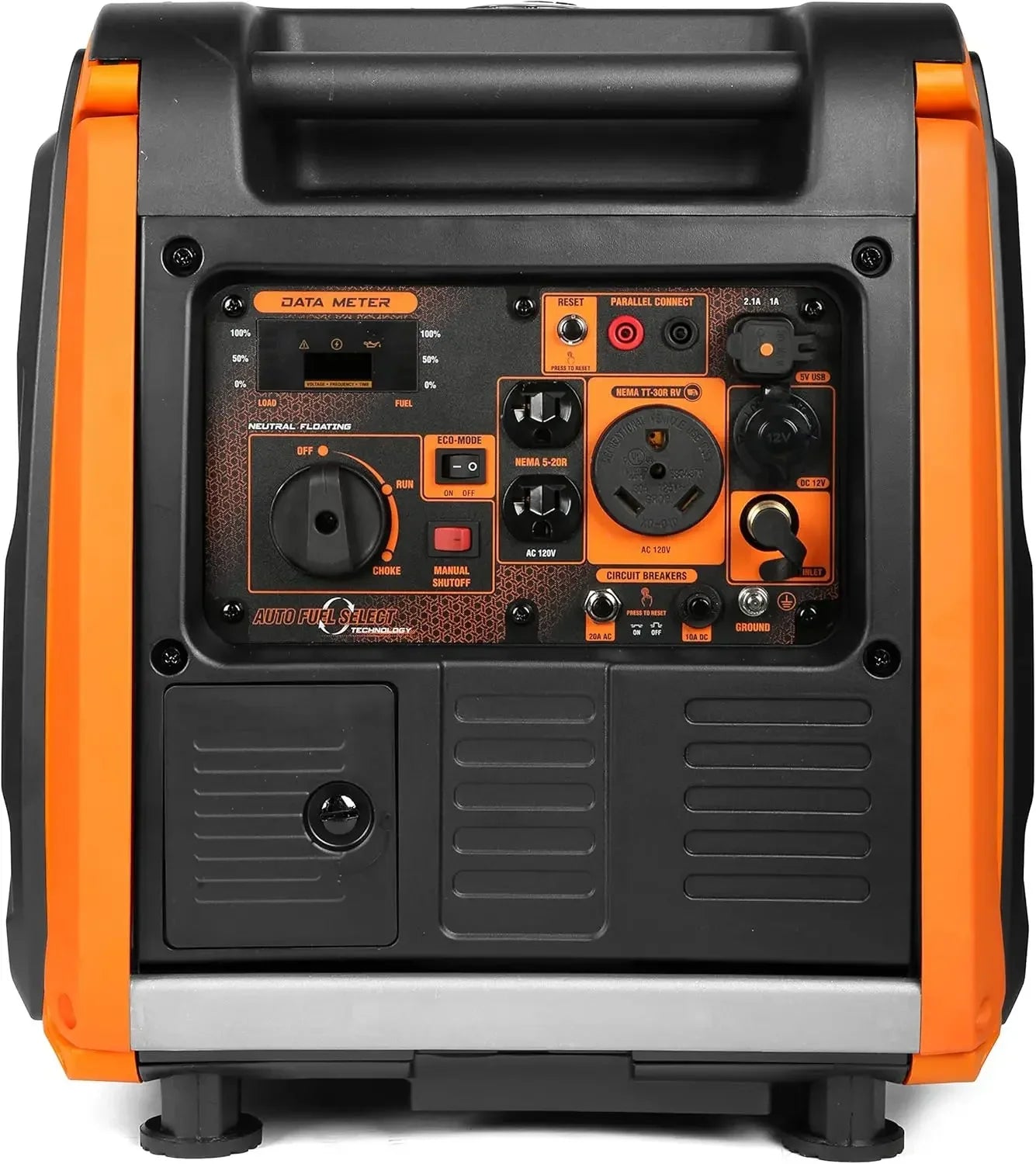 DF450i Super Quiet 4500-Watt Dual RV-Ready Portable Inverter Generator