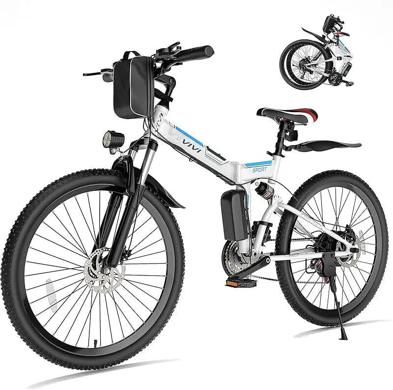 Adults 750W Peak Folding Mountain Bike 26'' Commuter Adult Electric Bike