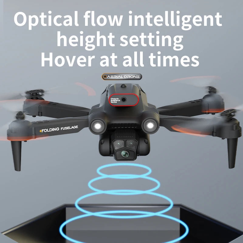 Max Drone 8K Professional Optical Flow Triple HD Camera Foldable RC Helicopter WIFI FPV