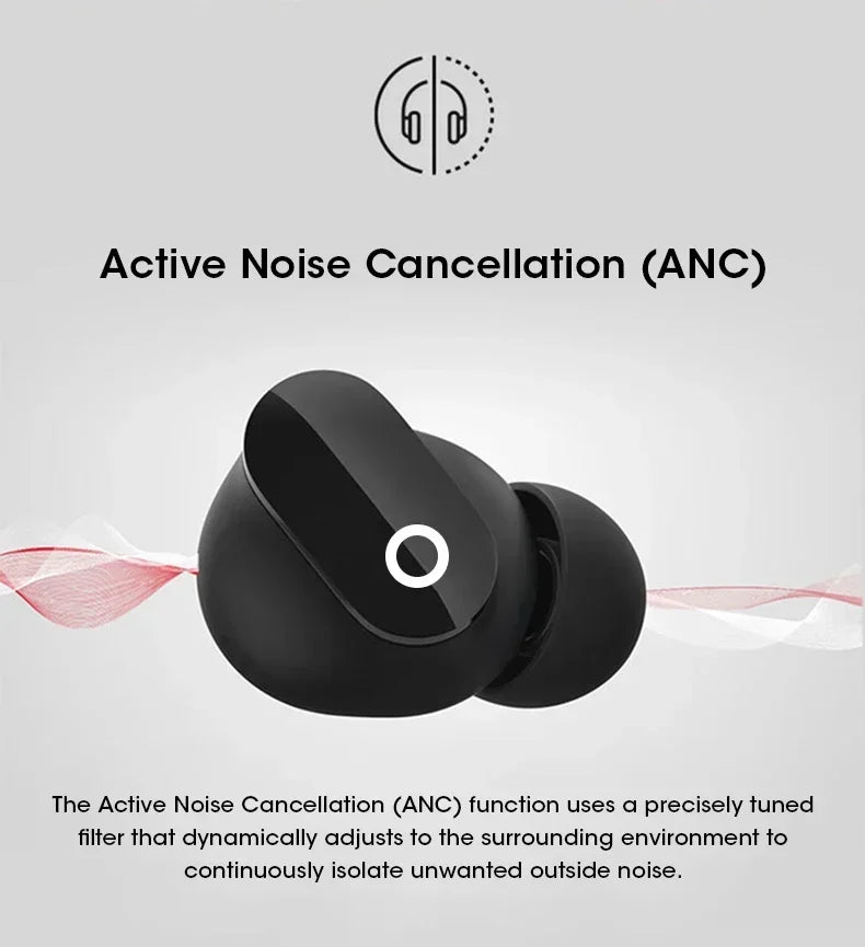 Xiaomi Bluetooth Earphone True Wireless Earbud HiFi Stereo Sound Built-in Mic