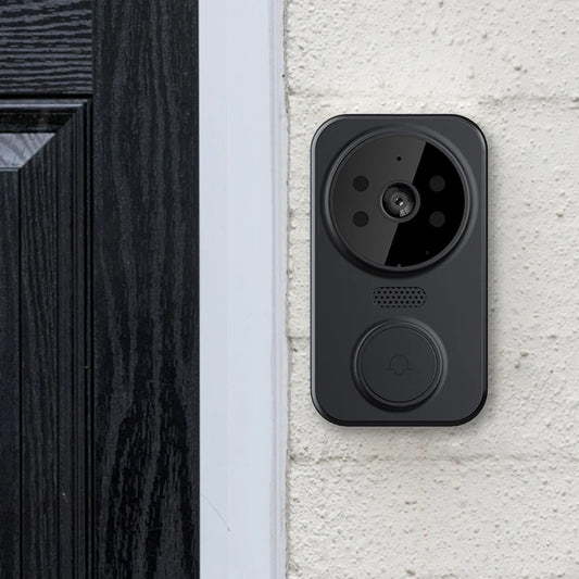 Wireless Video Doorbell Camera 2-Way Intercom Doorbell with Chime  Night Vision Smart Home Door Bell