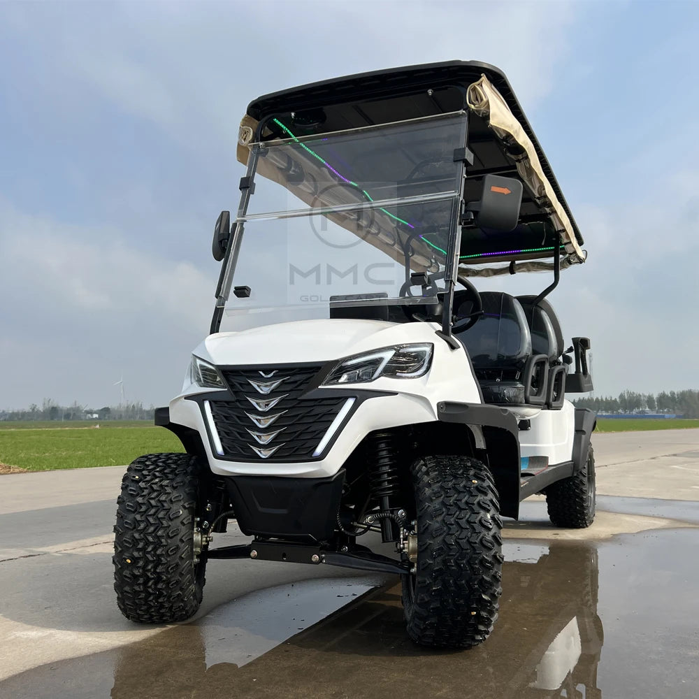 New Selling 2024 off Road Golf Cart 4 Passenger Street Legal Utility Tourist Beach Buggy Gasoline Golf Cart
