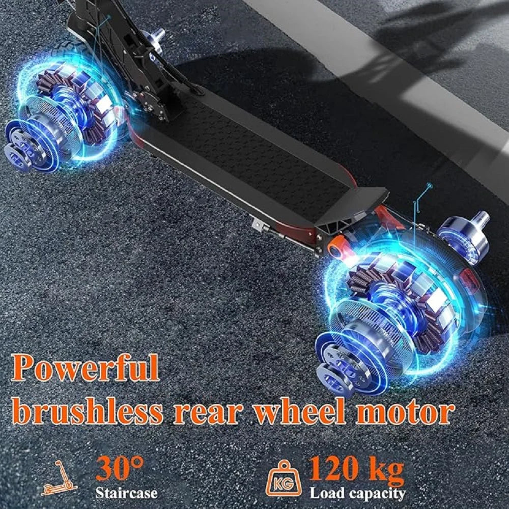JOYOR Electric Scooter,2000W Dual Motor Folding Adults E-Scooter Up To 37MPH&43Miles Ranges Escooter With Dual Disk Brake