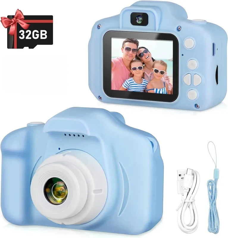 X2 Camera 32G Mini Digital Vintage Cam Educational Toys Kids