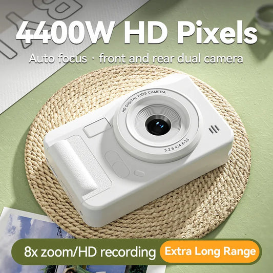 40MP 1080P Camera with Lanyard 8X Zoom Anti Shake 4K HD Auto Focus