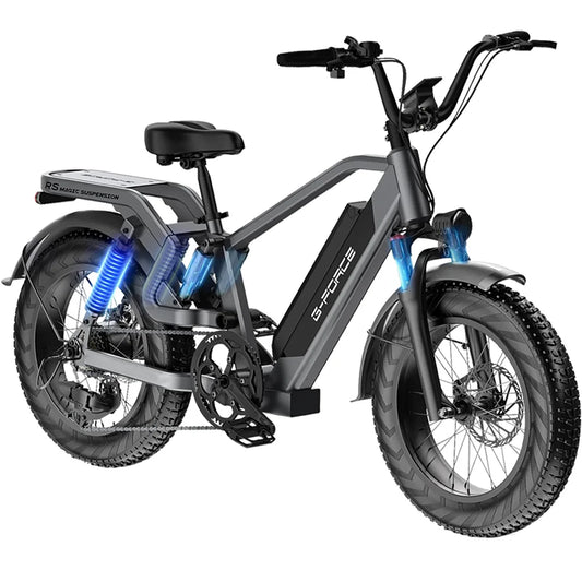 Electric Bike,28MPH Dirt Bike,48V 15AH Removable Battery,Max 60Miles Mountain Electric Bicycle,20'' Fat Tire City Ebike
