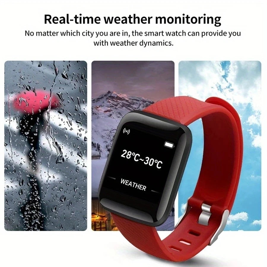 Multifunction Smart Watch For Men Women Kids Message Remind Music Control Sport Step Calories