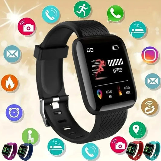 Multifunction Smart Watch For Men Women Kids Message Remind Music Control Sport Step Calories