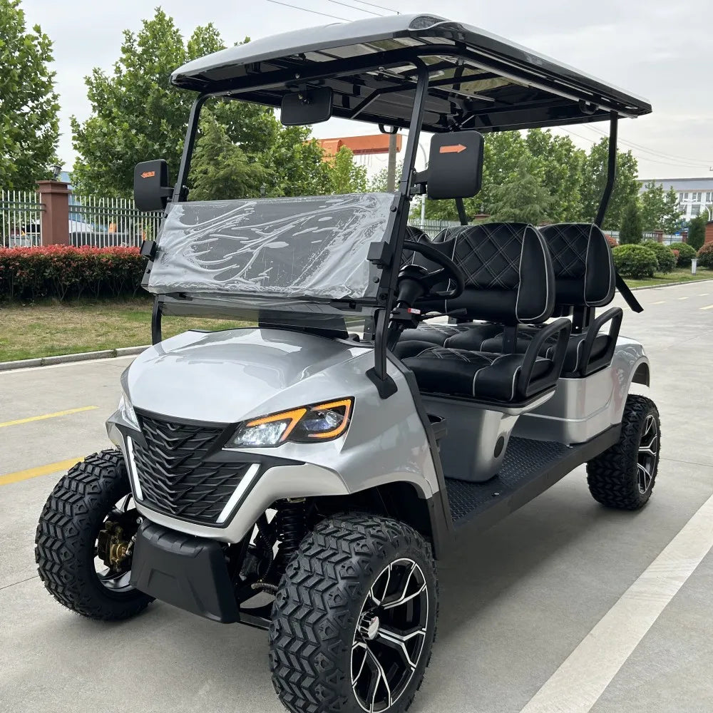 2025 Powerful 4 Wheel Club Car 5000W Motor Golf Buggy Cart Rapid Delivery Electric Car Street Legal