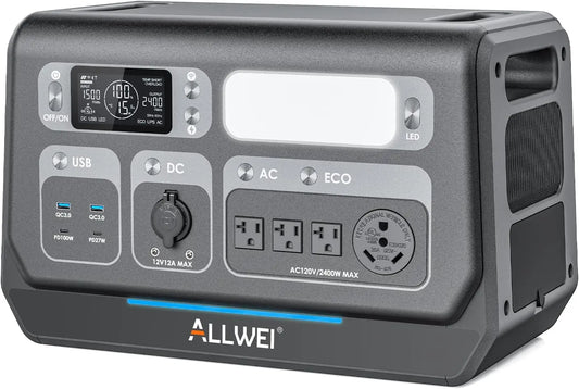 Portable Power Station Solar Battery Generator