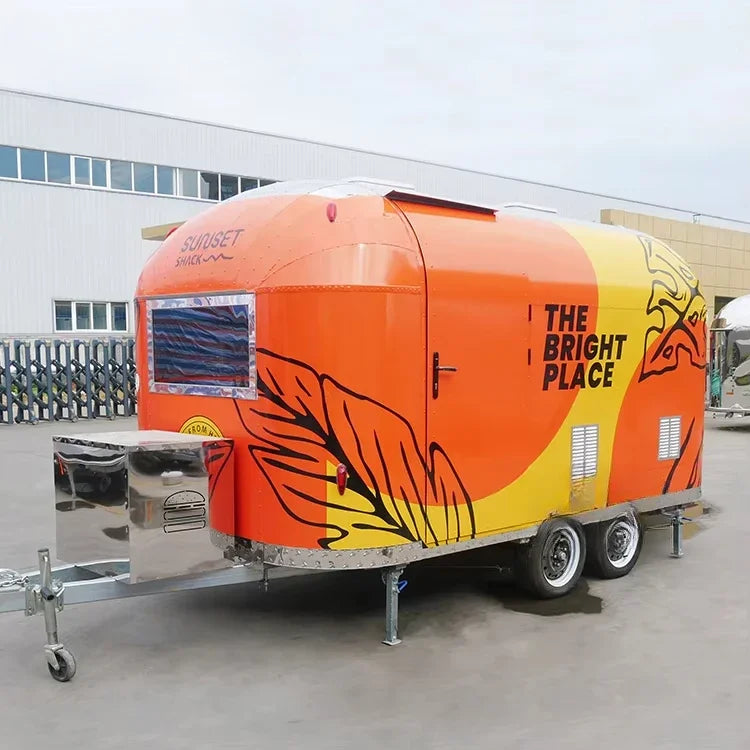 Wholesale Price Cater Mobile Food Trucks for Sale Concession Used Food Truck Trailer Hot Dog Cart Mobile Event Trailer