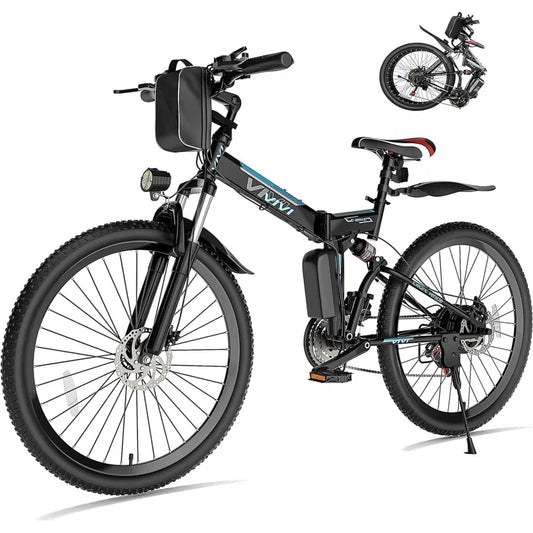 Adults 750W Peak Folding Mountain Bike 26'' Commuter   Adult Electric Bike