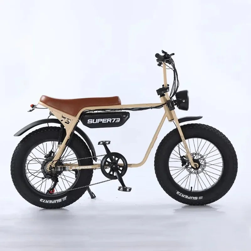 mountain snow adult electric motorcycle 20*4.0 inch fat tire off-road