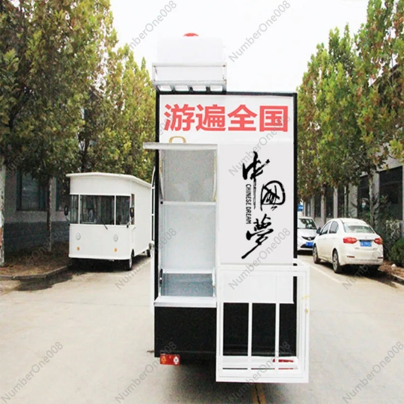 Electric Tricycle RV Camp RV Tour Modified Elderly RV Trailer Sojourn Self-driving Tour