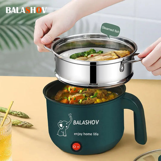 Non-stick Cooking 1-2 People Single/Double  Hot Pot Multifunction Electric Cooker