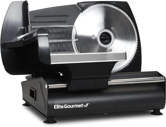 EMT-625B Ultimate Precision Electric Deli Food Meat Slicer Removable Stainless Steel Blade