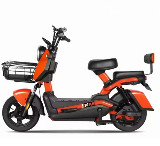 High Power Electric Bicycle Long Range 80km Ebike Lead Acid Battery Electric Scooter For Adult