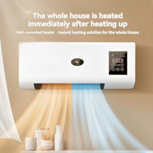 US110v Dual use mobile small air conditioner, hot air blower, bathroom heater,  wall mounted electric heater,