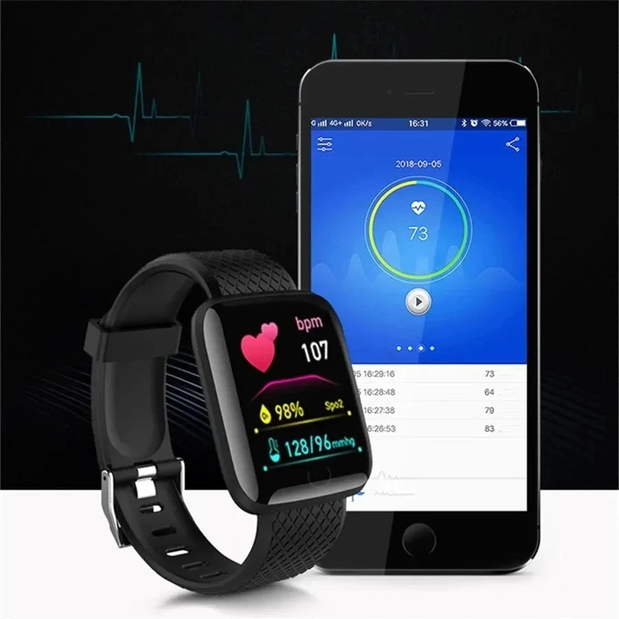 Multifunction Smart Watch For Men Women Kids Message Remind Music Control Sport Step Calories