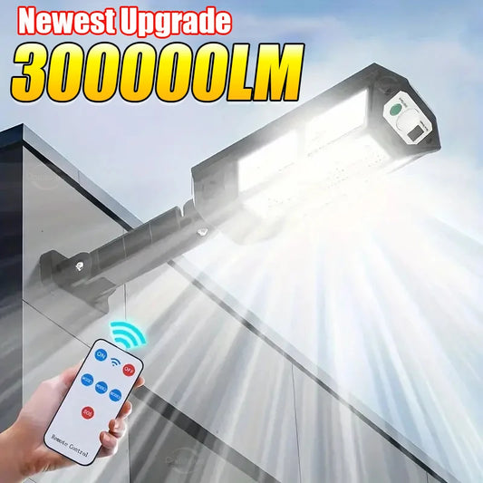 NEWEST Upgrade Powerful Solar Led Lights Outdoor Solar Lamp