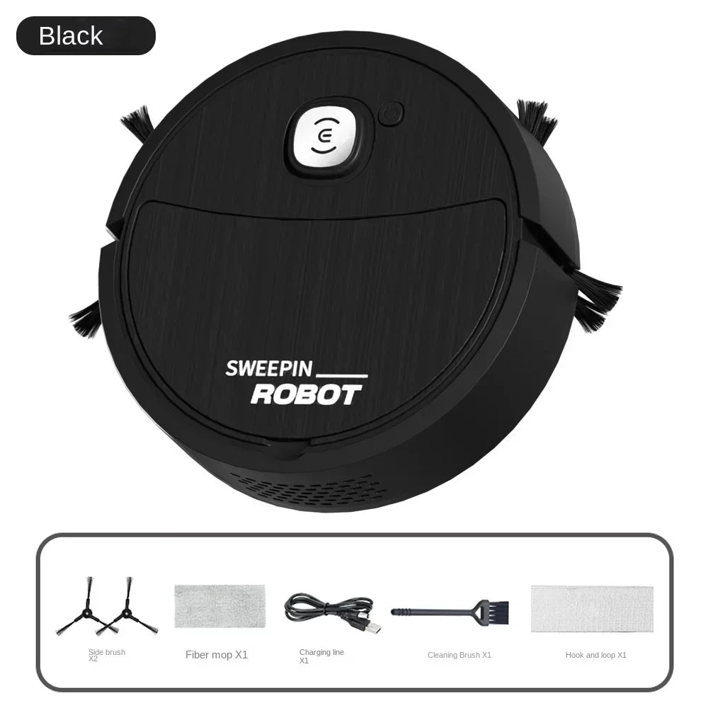 Three in One New Robot Cleaner Sweeping Suction Mopping Cleaning Machine