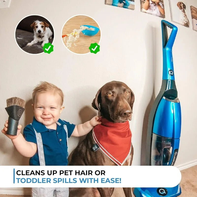 Quantum X Upright Water Filter Vacuum — The Best Bagless Household  with Water & Micro Silver Filtration
