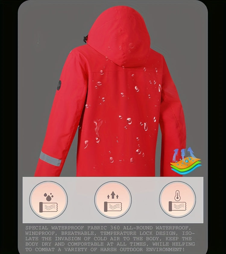 2024 New Men'S Casual Trench Jacket Spring Autumn Outdoor Blazer Casual All-Matching Thin Spring Coat Men'S Mountaineering Clothing Spring Trend Hooded Hardshell Jacket Men'S Lightweight Preppy Jacket